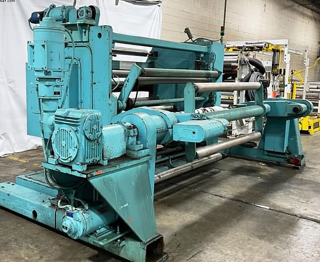 EGAN Turret Rewinder, 72" - 76" max web width, 30" maximum